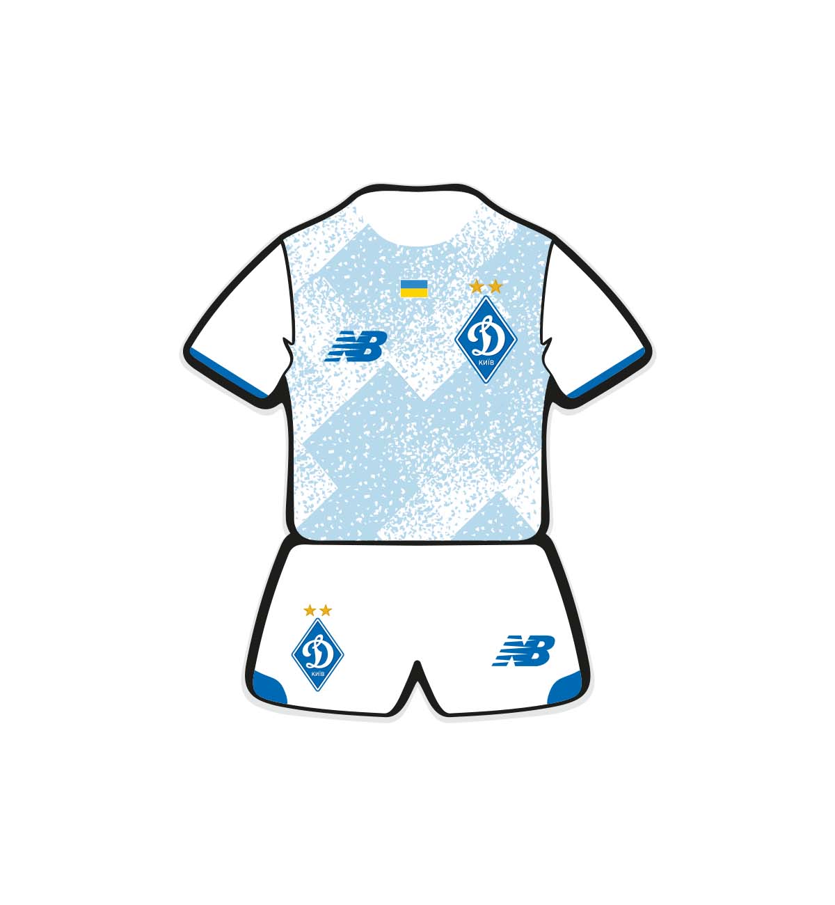 Magnet "Official FC Dynamo Kyiv Kit 21/22"