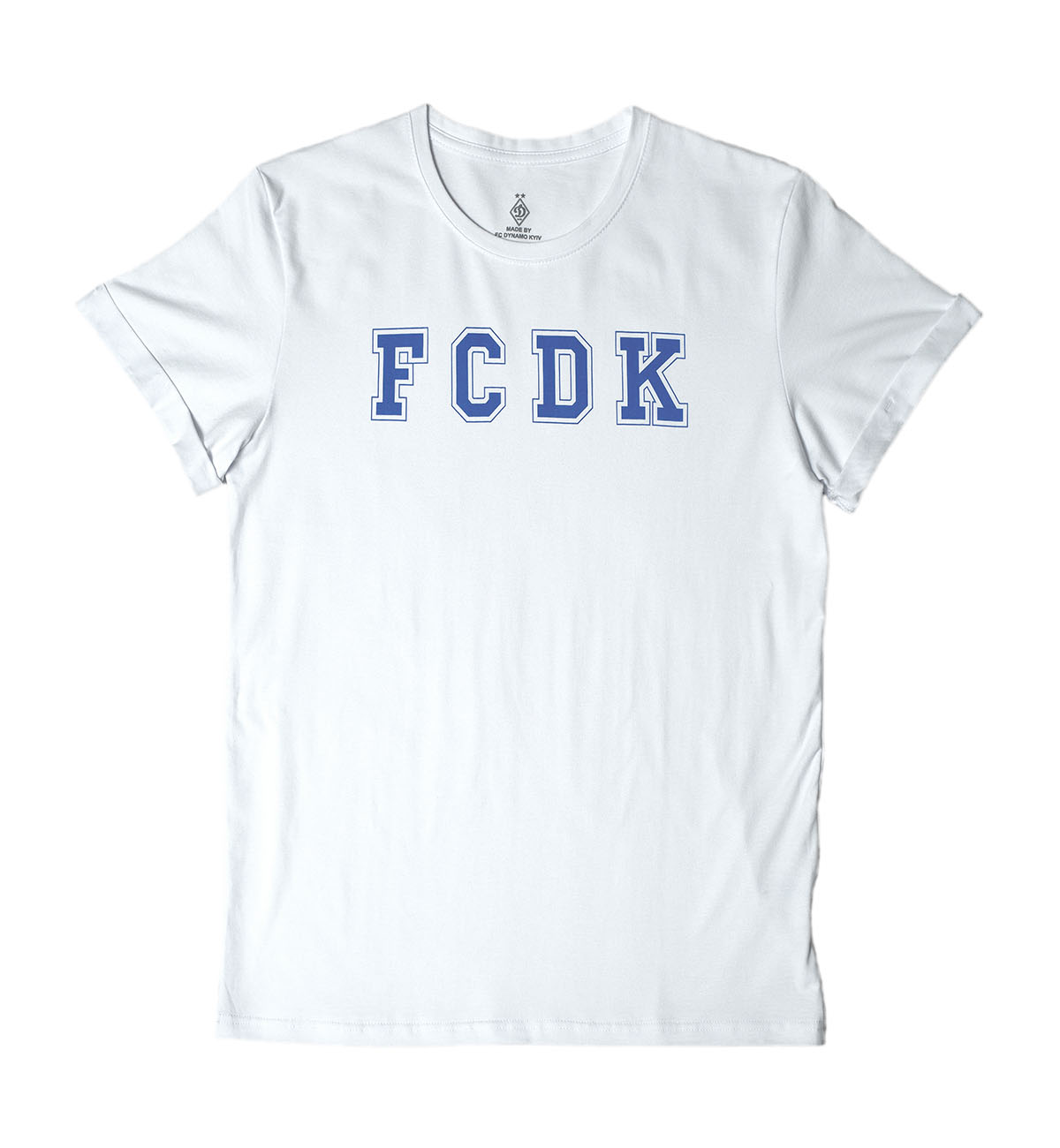Футболка "FCDK", біла