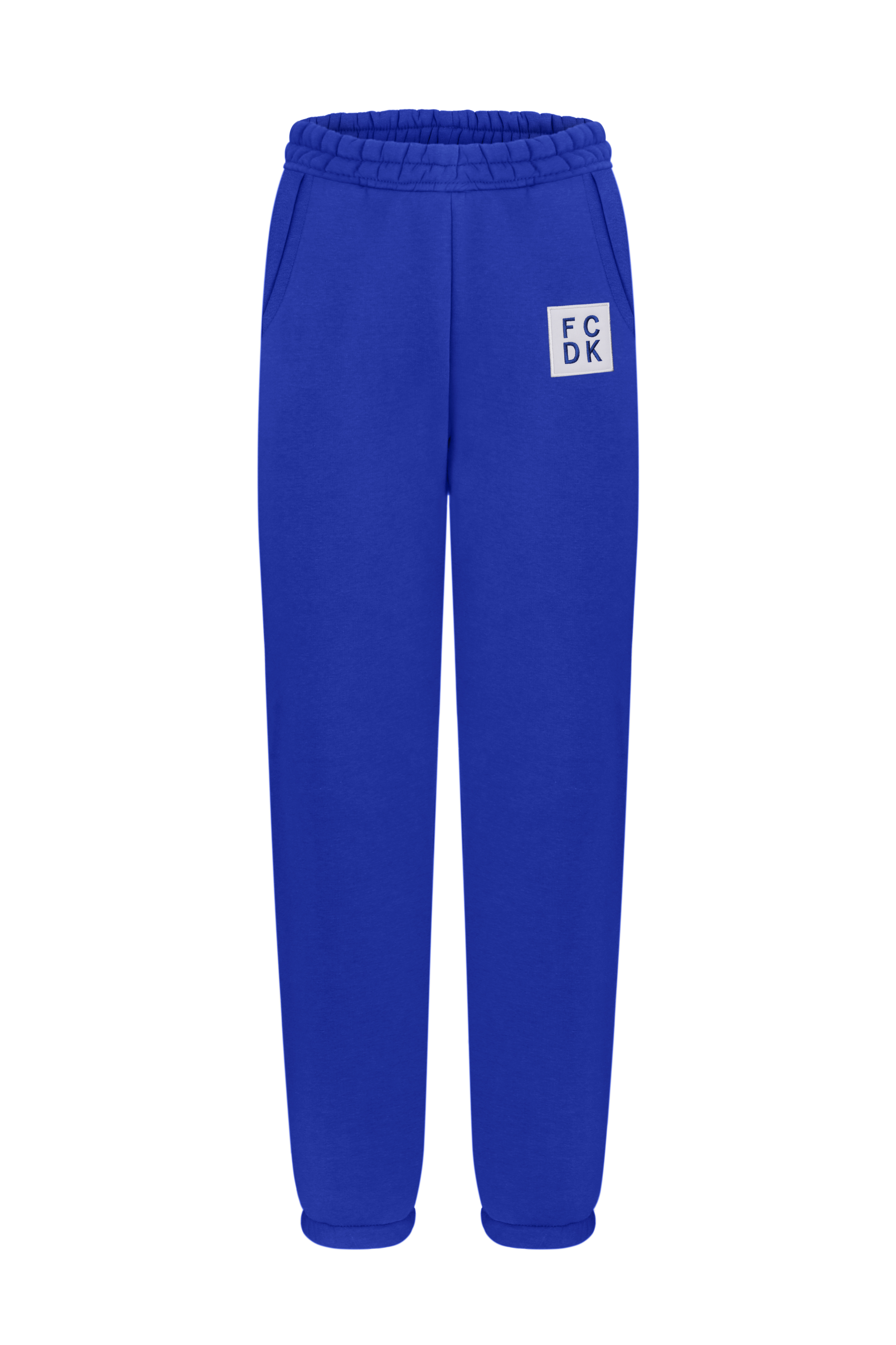 Теплые брюки "FCDK", синие