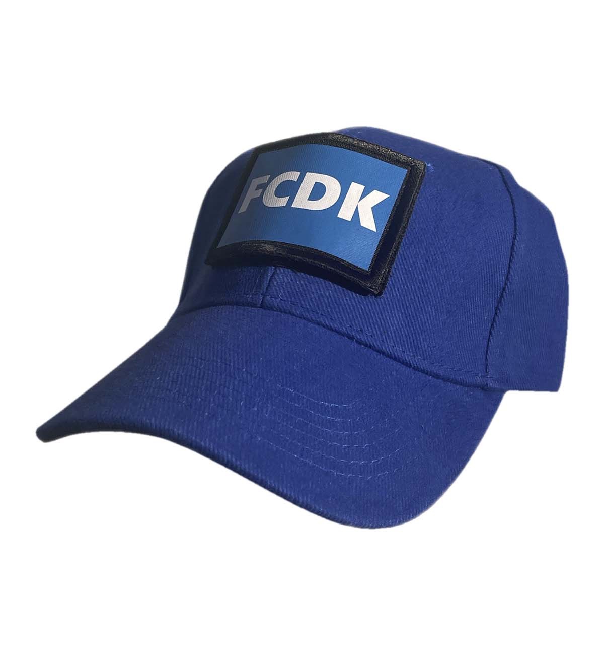 Cap "FCDK" blue