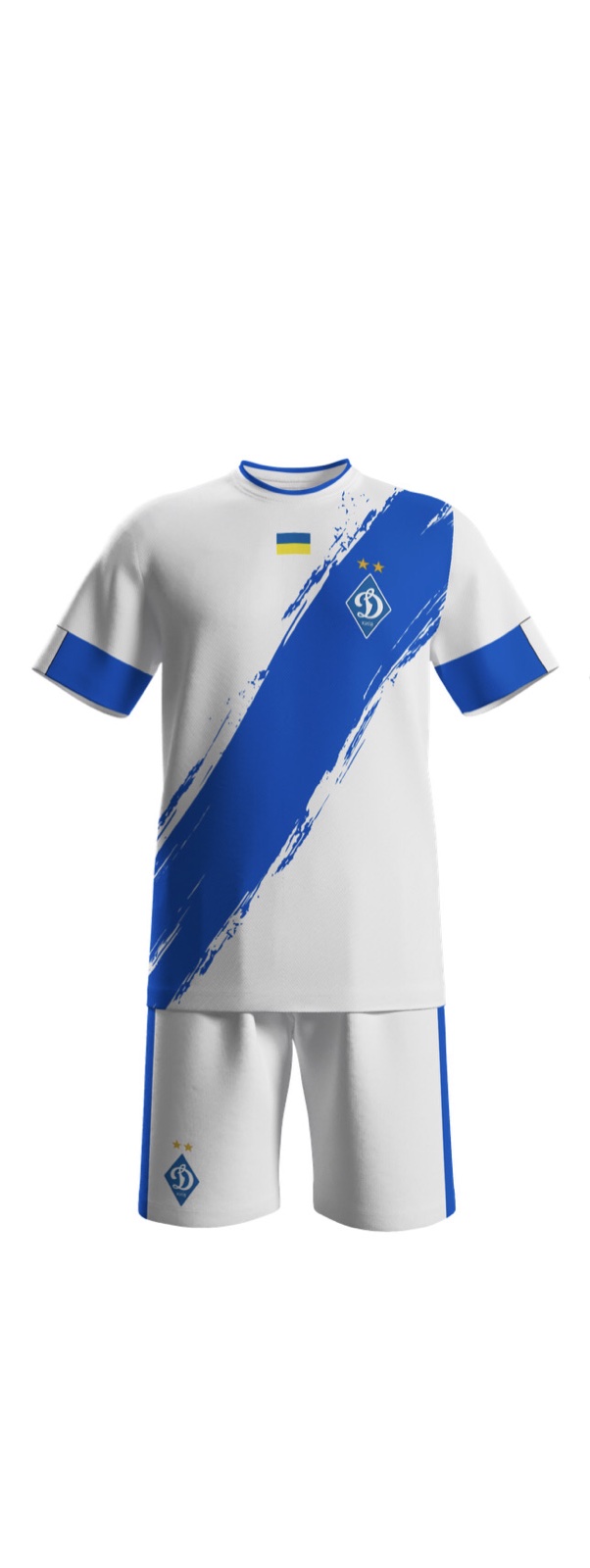 Dynamo Kyiv white training t-shirt