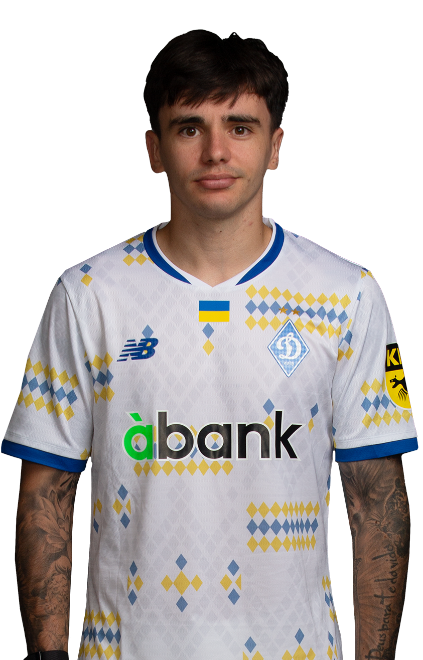 FCDK home playing T-shirt SHAPARENKO 10 with Premier League pathes