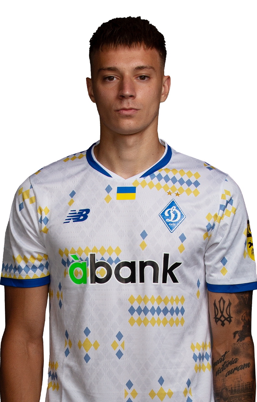 FCDK home playing T-shirt BRAZHKO 6 with Premier League patches