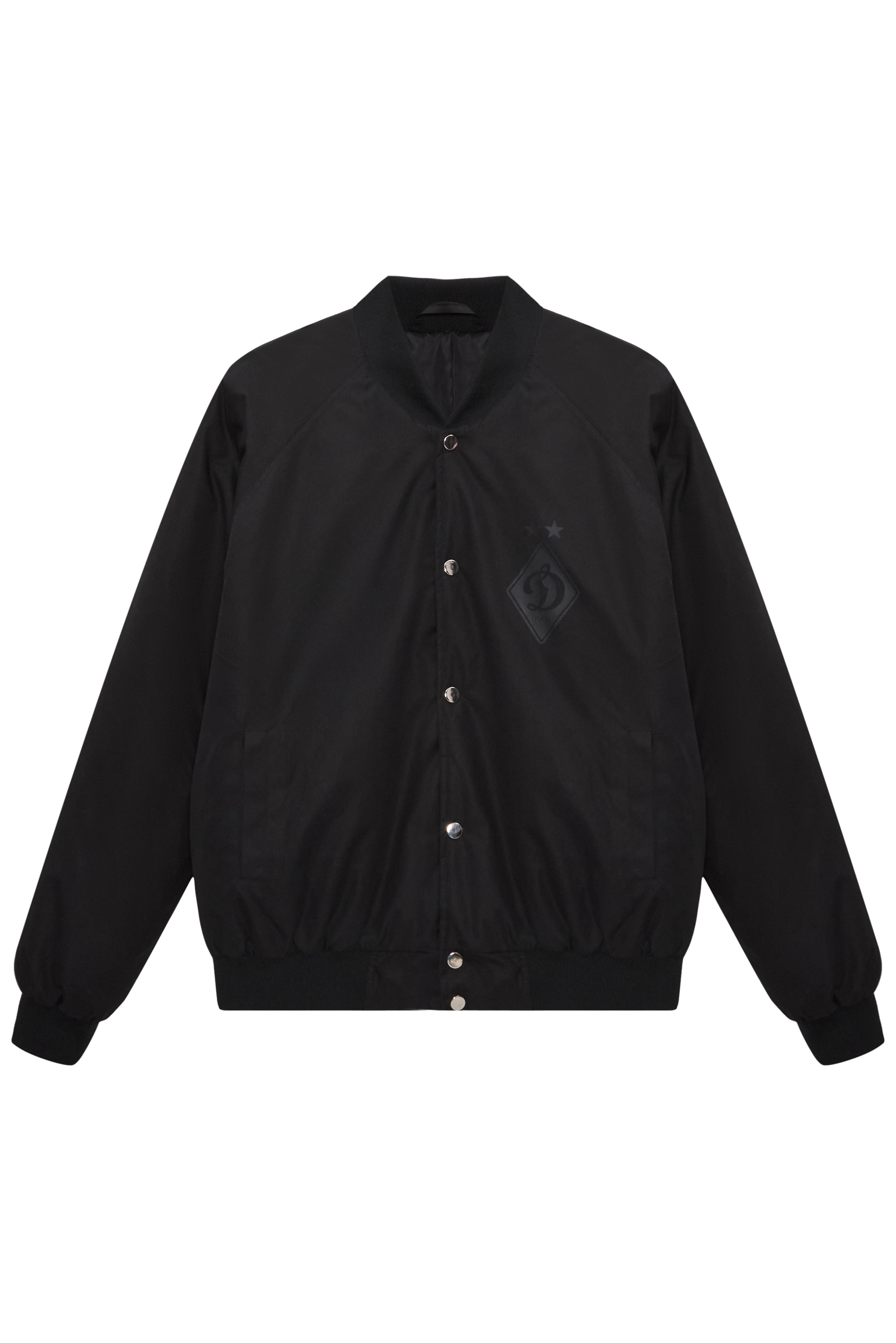 BLACK LOGO bomber-jacket