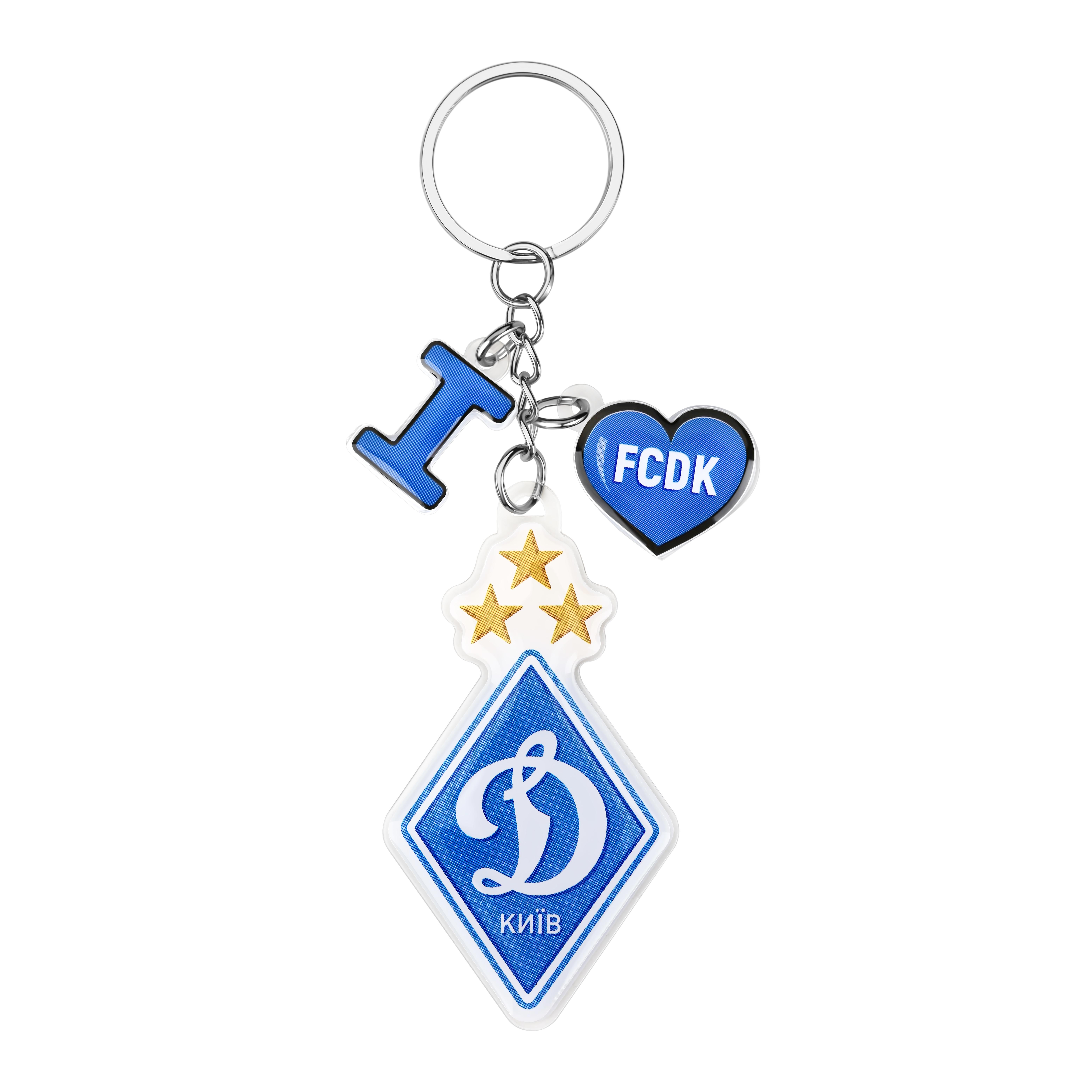 "I love FCDK" keychain