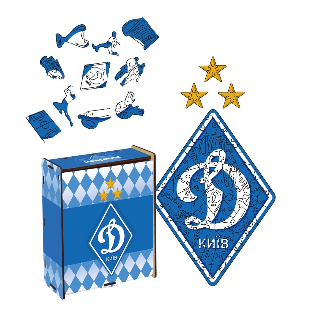 Пазл "Лого Динамо Київ"
