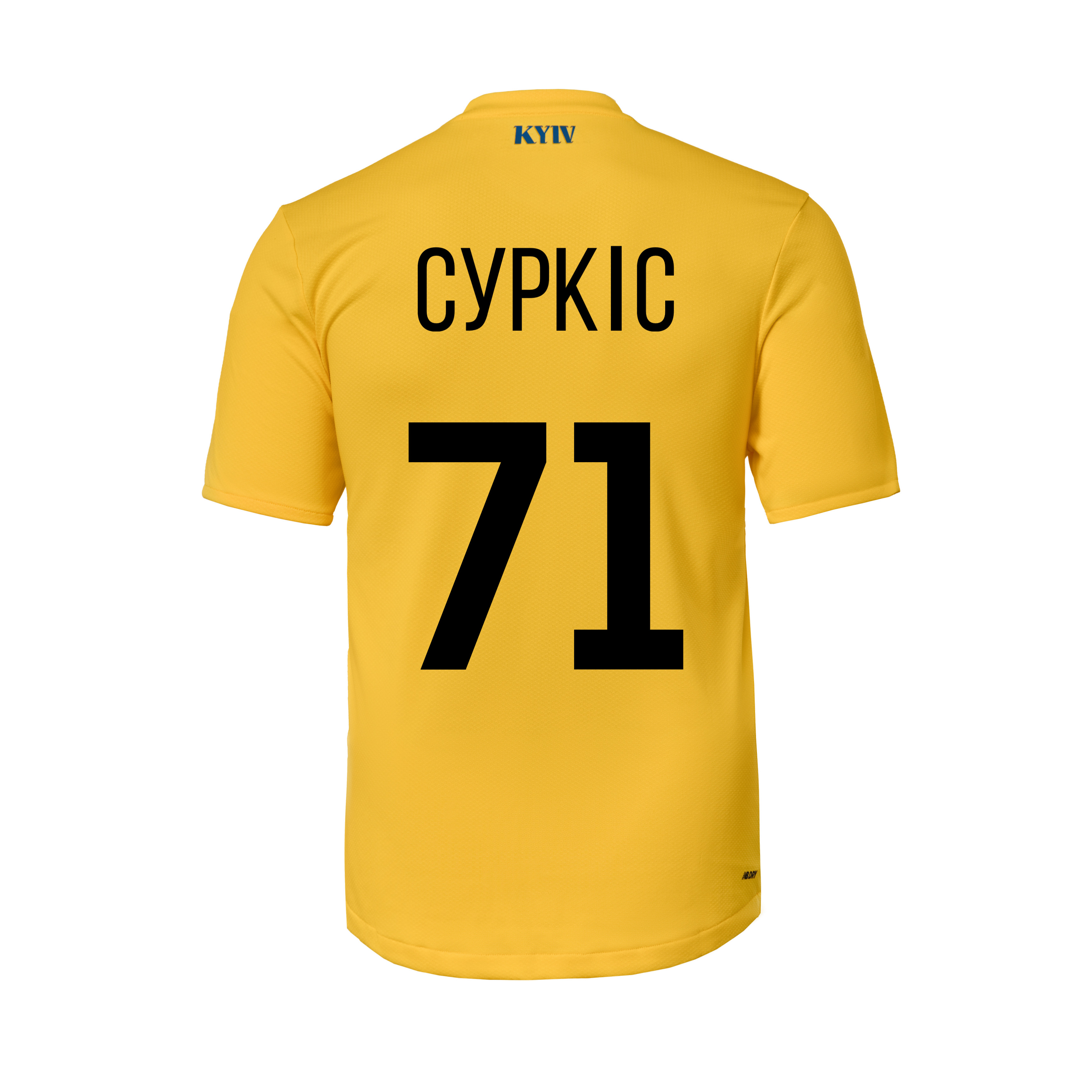 Футболка воротарська FCDK яскраво-жовта 25/26, СУРКІС 71